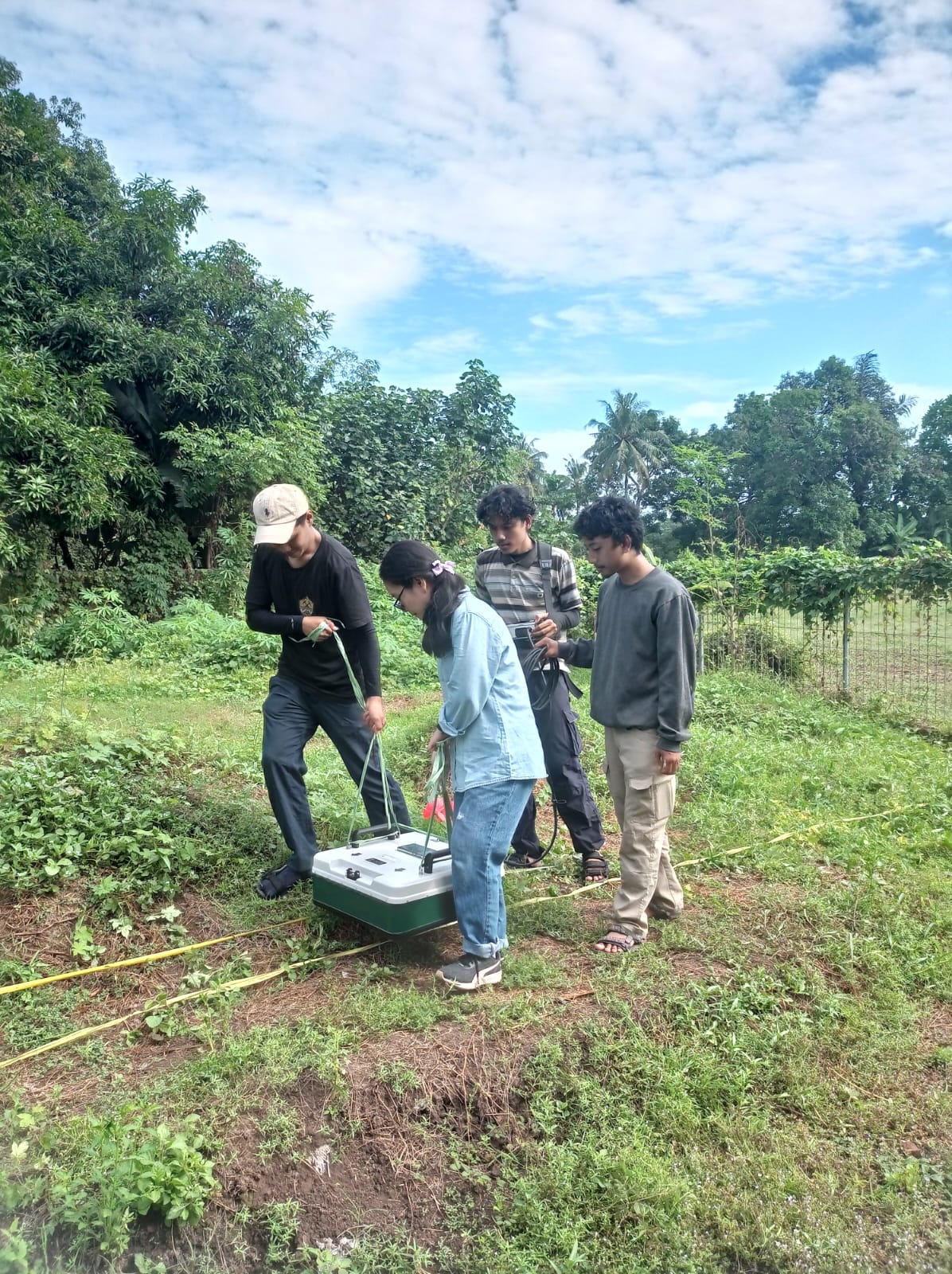 Akuisisi Lapangan GPR